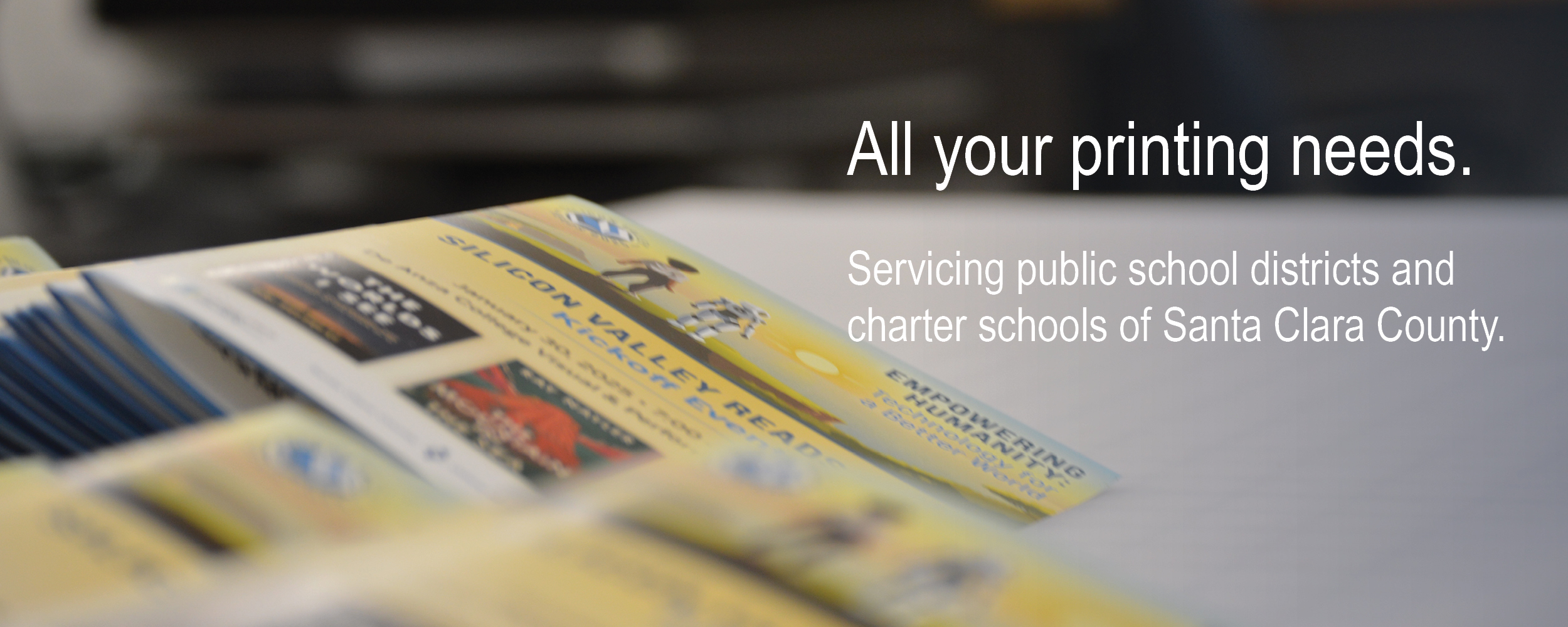 Header: Santa Clara County Office of Education Print Services